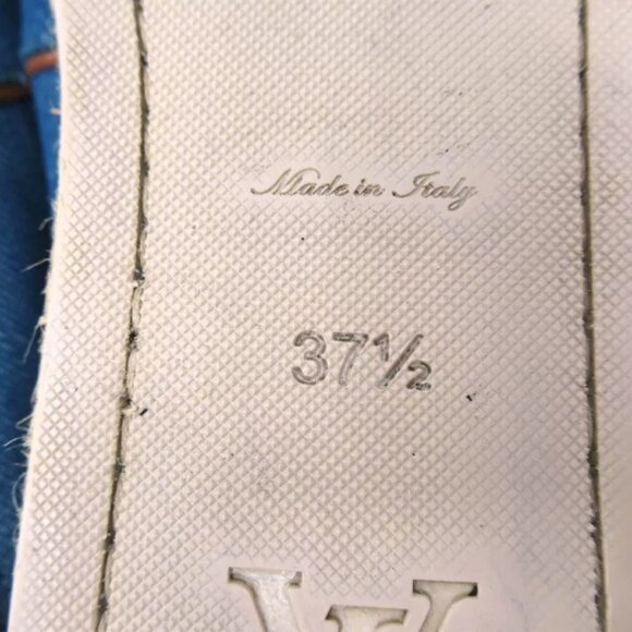 Louis Vuitton slip-on canvas Authentic used T16688 - Picture 2 of 16